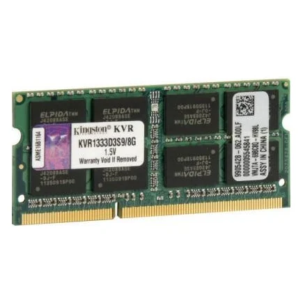 Модуль пам'яті для ноутбука SoDIMM DDR3 8GB 1333 MHz Kingston (KVR1333D3S9/8G)