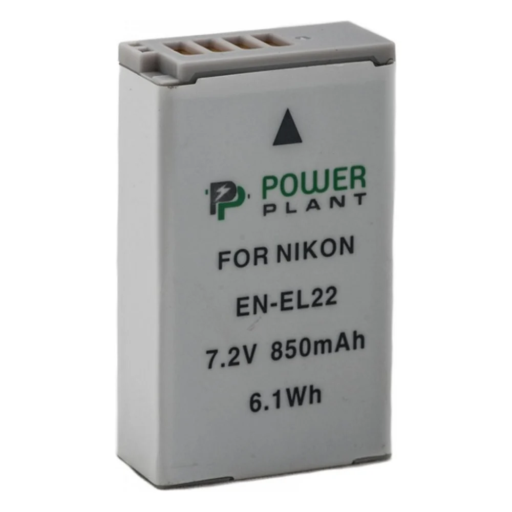 Акумулятор до фото/відео PowerPlant Nikon EN-EL22 (DV00DV1399)
