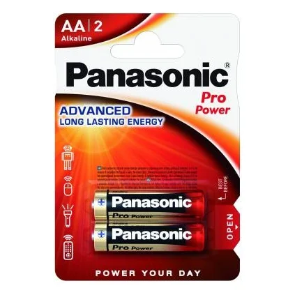 Батарейка Panasonic AA PRO POWER * 2 (LR6XEG/2BPR / LR6XEG/2BPU)