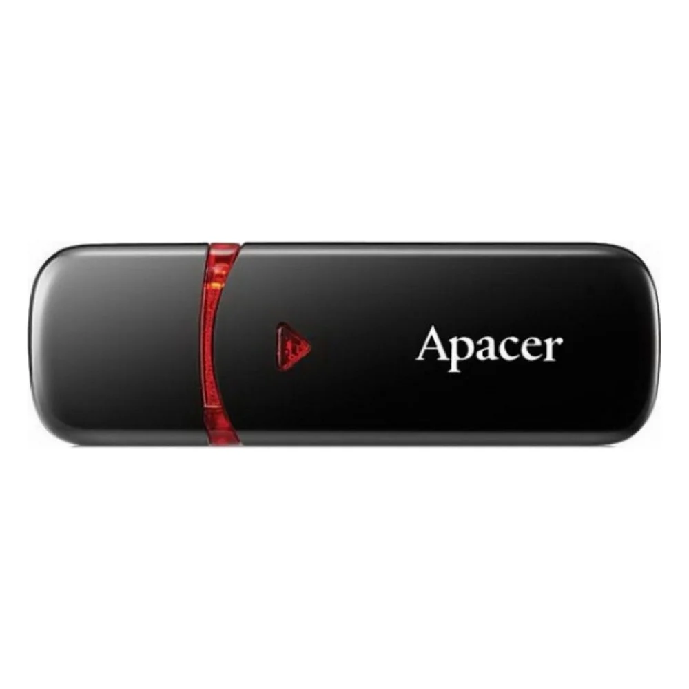 USB флеш накопичувач Apacer 16GB AH333 black USB 2.0 (AP16GAH333B-1)