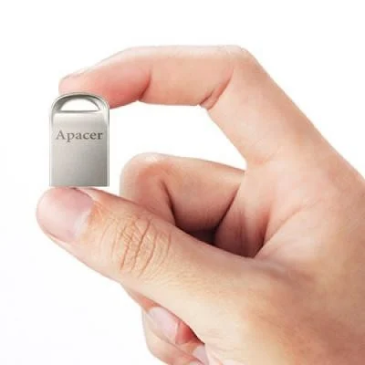 USB флеш накопичувач Apacer 16GB AH115 Silver USB 2.0 (AP16GAH115S-1) — фото 3