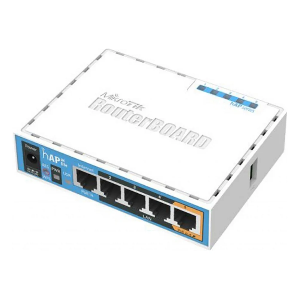 Маршрутизатор Mikrotik hAP ac lite (RB952UI-5AC2ND)