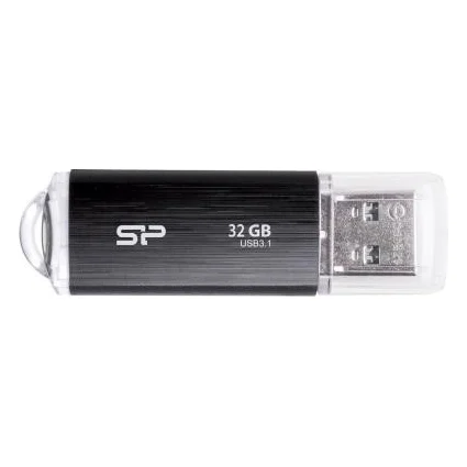 USB флеш накопичувач Silicon Power 32GB Blaze B02 Black USB 3.0 (SP032GBUF3B02V1K)