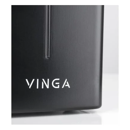 Пристрій безперебійного живлення Vinga LED 600VA metal case (VPE-600M) — фото 6