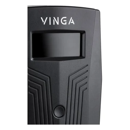 Пристрій безперебійного живлення Vinga LCD 600VA plastic case (VPC-600P) — фото 8