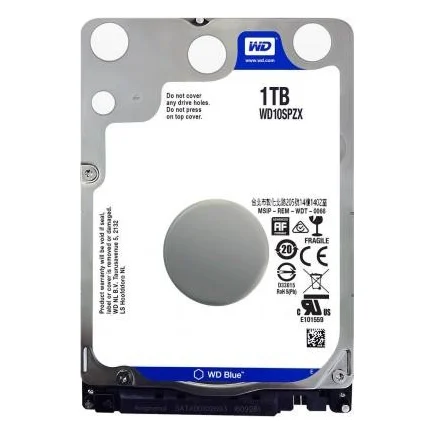 Жорсткий диск для ноутбука 2.5" 1TB WD (WD10SPZX)