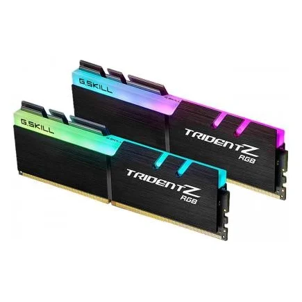 Модуль пам'яті для комп'ютера DDR4 16GB (2x8GB) 3000 MHz TridentZ RGB Black G.Skill (F4-3000C16D-16GTZR)