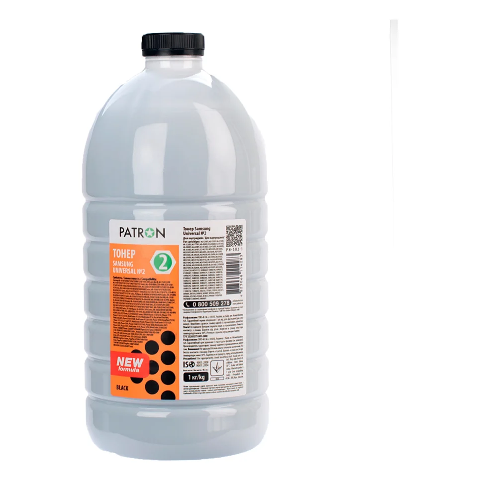 Тонер Samsung Universal №2 (ML1210/1610/1710) 1кг Patron (PN-SU2-1)