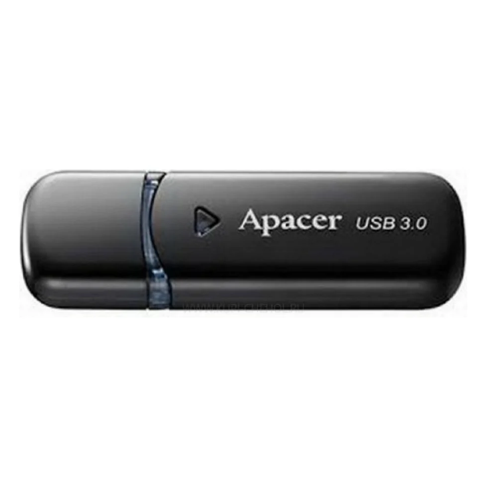 USB флеш накопичувач Apacer 64GB AH355 Black USB 3.0 (AP64GAH355B-1)