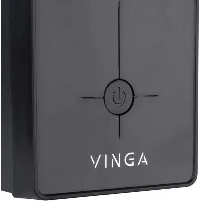 Пристрій безперебійного живлення Vinga LCD 2000VA metall case (VPC-2000M) — фото 4