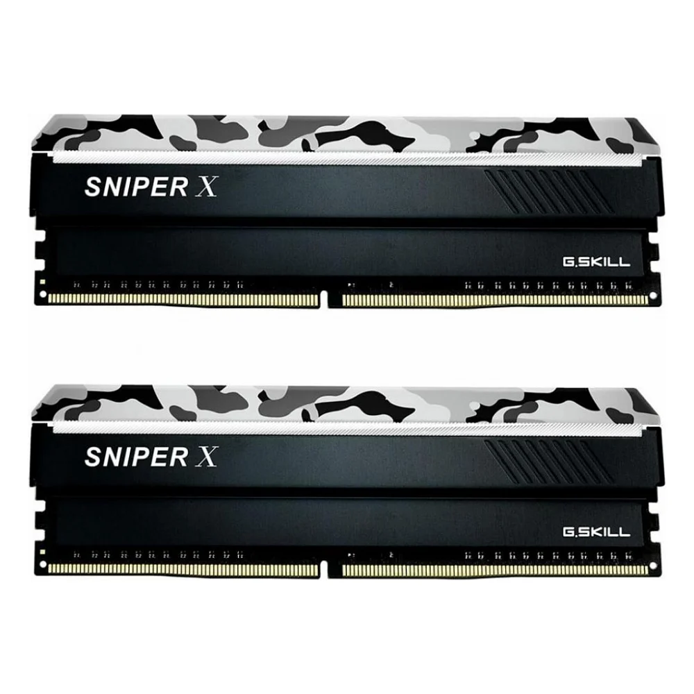 Модуль пам'яті для комп'ютера DDR4 16GB (2x8GB) 3000 MHz Sniper X G.Skill (F4-3000C16D-16GSXWB)