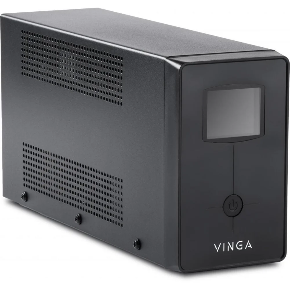 Пристрій безперебійного живлення Vinga LCD 1200VA metal case (VPC-1200M) — фото 10