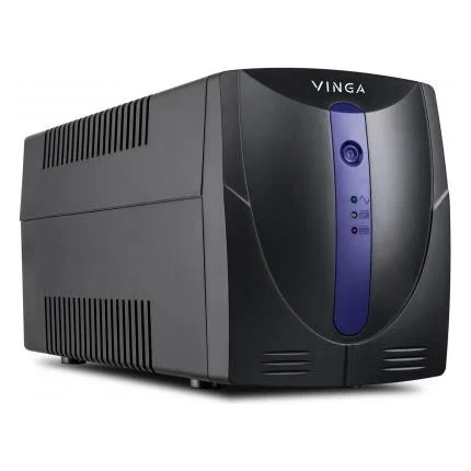 Пристрій безперебійного живлення Vinga LED 600VA plastic case with USB (VPE-600PU) — фото 6