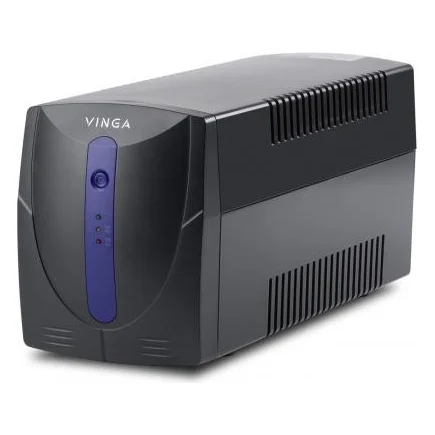 Пристрій безперебійного живлення Vinga LED 800VA plastic case with USB (VPE-800PU) — фото 7