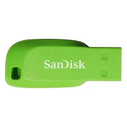 USB флеш накопичувач SanDisk 16GB Cruzer Blade Green USB 2.0 (SDCZ50C-016G-B35GE)