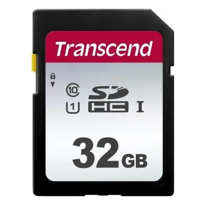 Карта пам'яті Transcend 32GB SDHC class 10 UHS-I U1 (TS32GSDC300S)