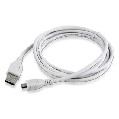 Кабель USB 2.0 AM to Micro 5P 1.8m Cablexpert (CCP-mUSB2-AMBM-6-W)