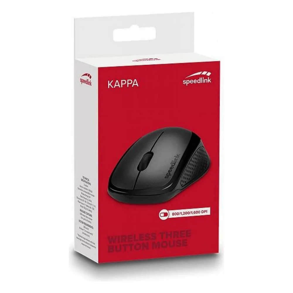 Мишка Speedlink Kappa Wireless Black (SL-630011-BK) — фото 3