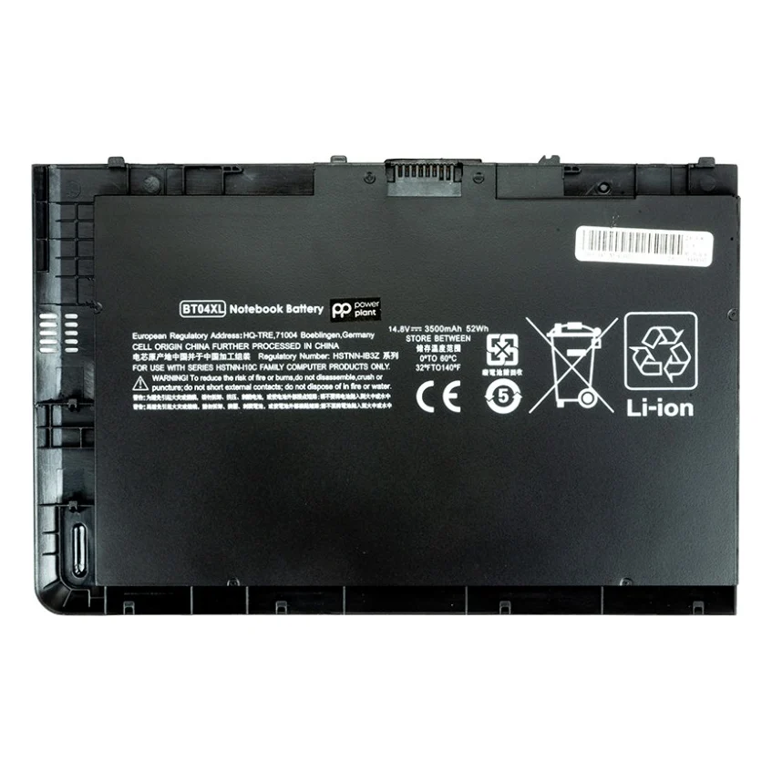 Акумулятор до ноутбука HP EliteBook Folio 9470m (BT04XL, HP9470PB) 14.8V 3200mAh PowerPlant (NB460670)