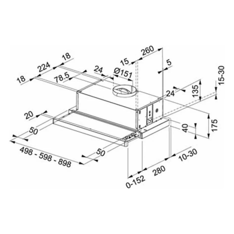 Витяжка кухонна Franke Flexa FTC 612 WH V2 (110.0200.734) — фото 2