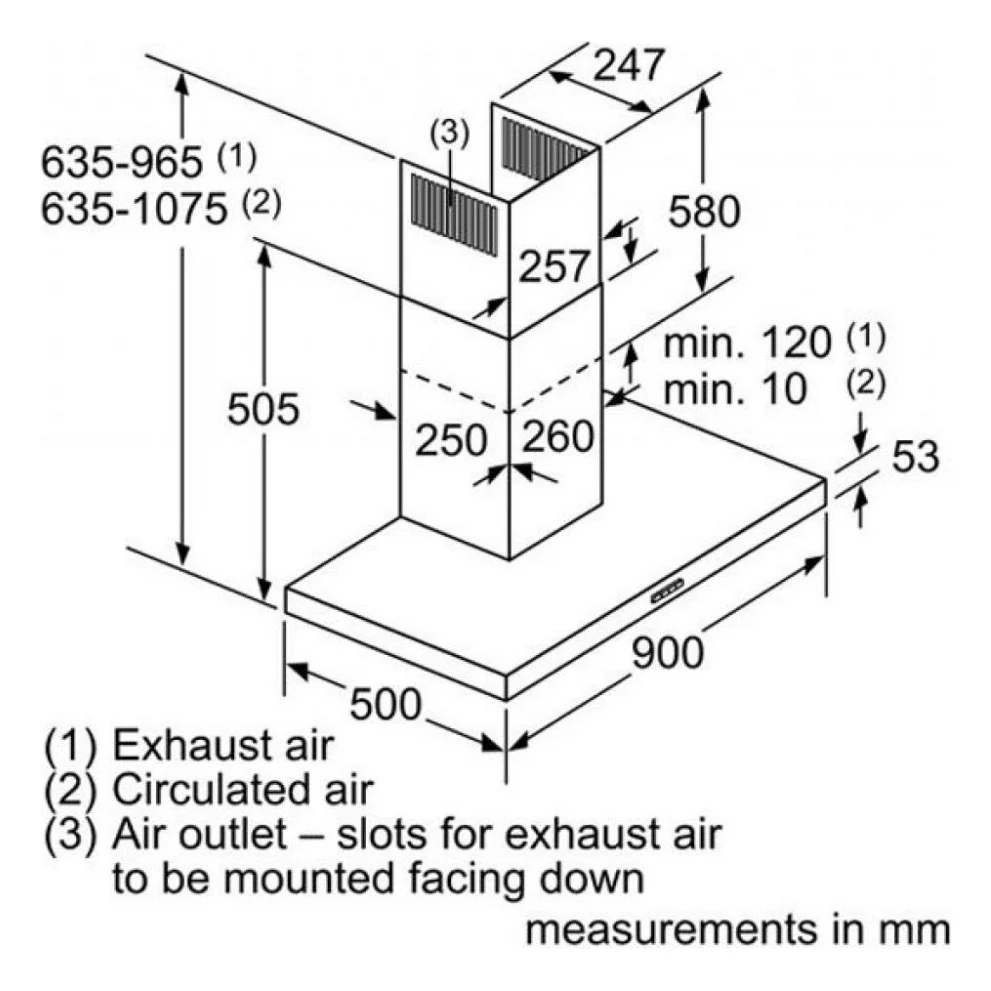 Витяжка кухонна Bosch DWB66DM50 — фото 6