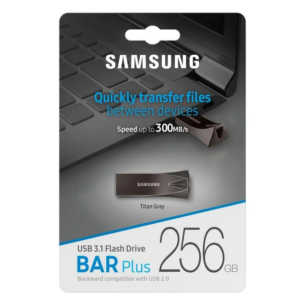 USB флеш накопичувач Samsung 256GB BAR Plus USB 3.0 (MUF-256BE4/APC) — фото 12