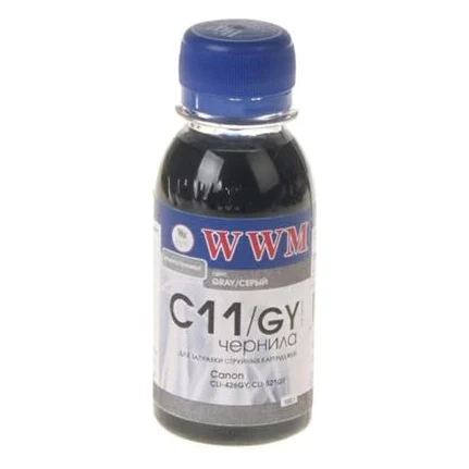 Чорнило WWM CANON CLI426G/521 Grey (C11/GY-2)