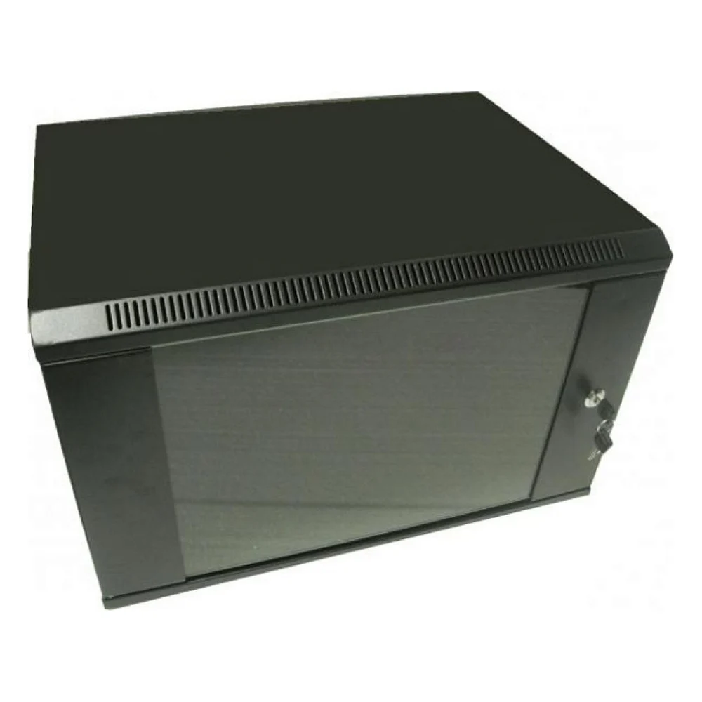 Шафа настінна Hypernet 9U 19" 600x600 (WMNC66-9U-FLAT-BLACK)