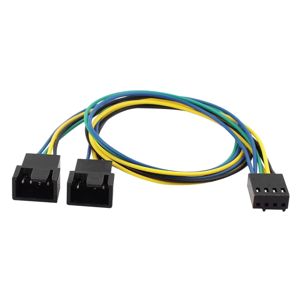 Кабель-розгалужувач Cooling Baby для підключення кулера 4-pin PWM to 2 х 4-pin PWM 35см (CBFA04-35)