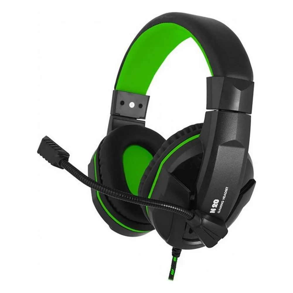 Навушники Gemix N20 Black-Green Gaming