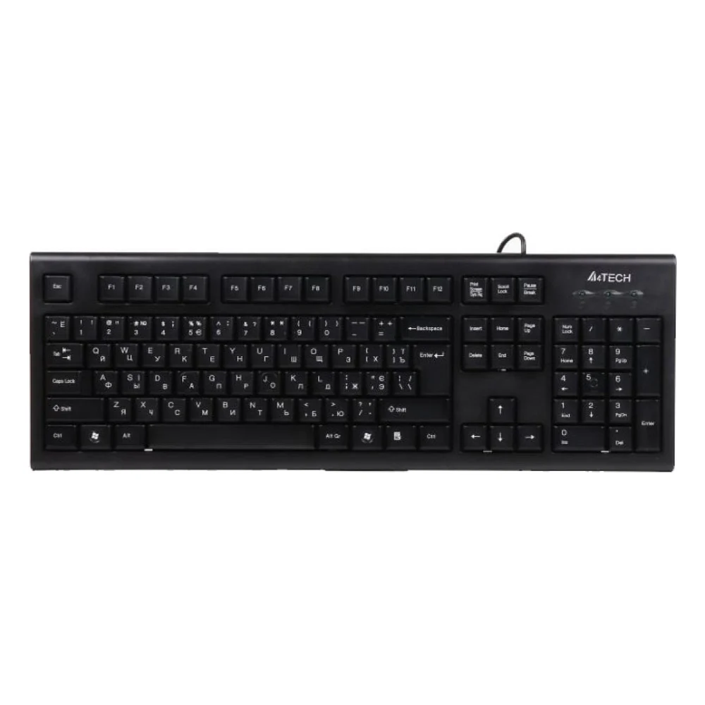 Комплект A4Tech KR-8372 USB Black — фото 2