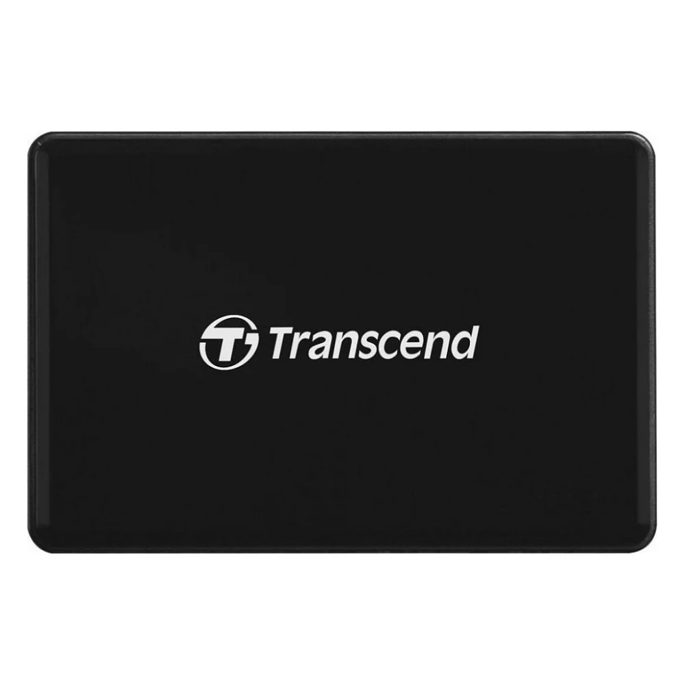 Зчитувач флеш-карт Transcend USB 3.1 Black (TS-RDF8K2) — фото 2