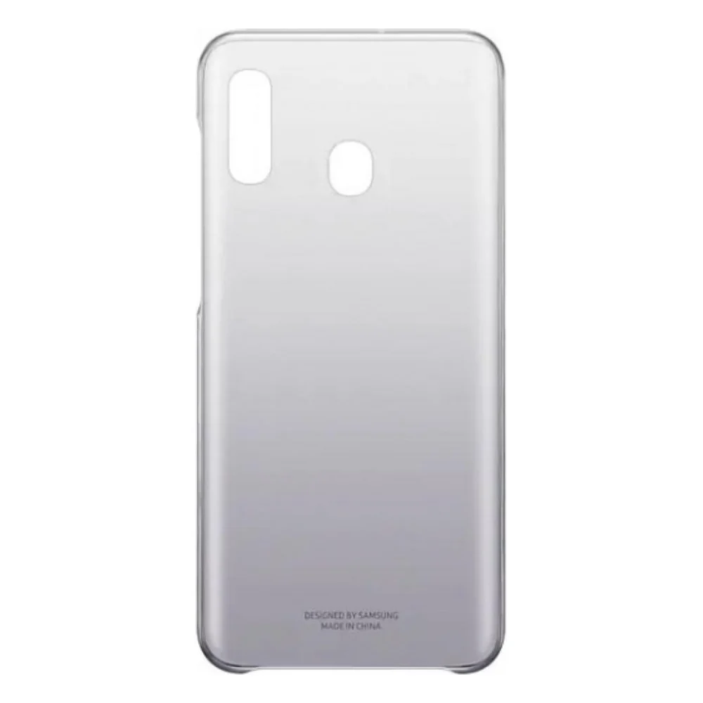 Чохол до моб. телефона Samsung Galaxy A20 (A205F) Gradation Cover Black (EF-AA205CBEGRU)