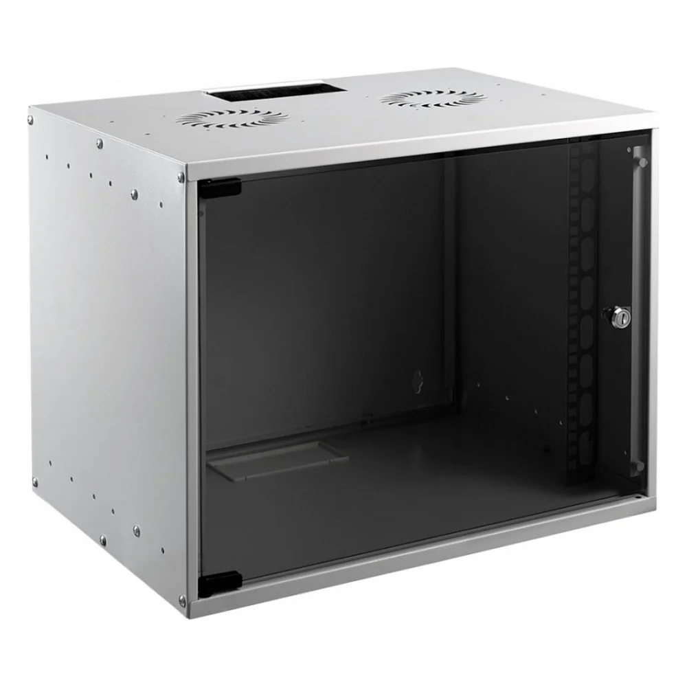 Шафа настінна Mirsan 12U 535x400, SOHO, RAL 7035 (MR.SOH12U40DE.02)