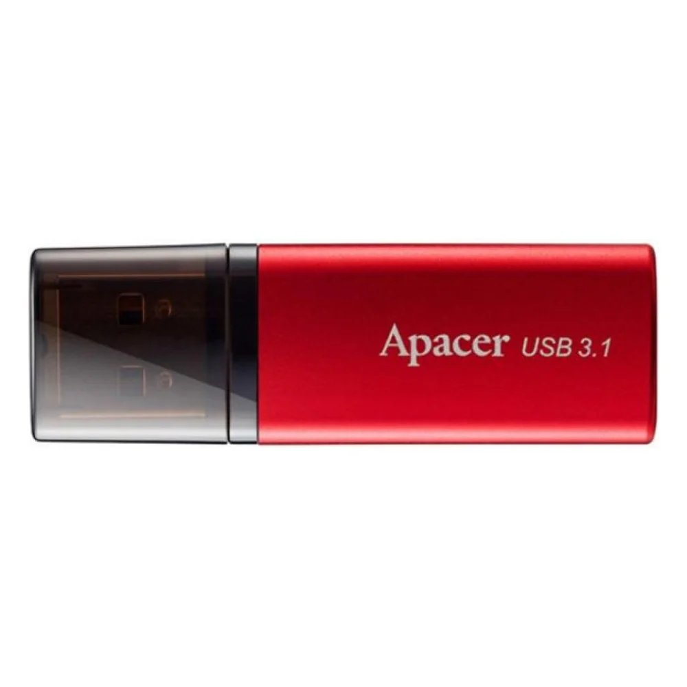 USB флеш накопичувач Apacer 128GB AH25B Red USB 3.1 Gen1 (AP128GAH25BR-1)