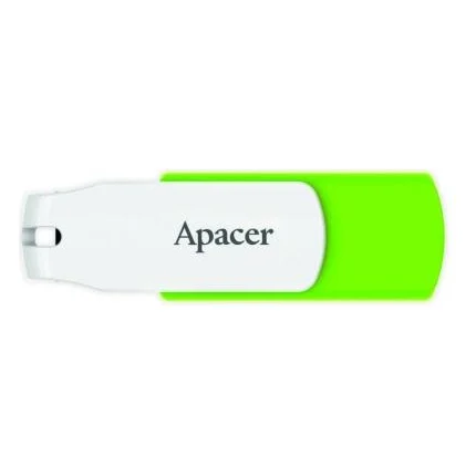 USB флеш накопичувач Apacer 64GB AH335 Green USB 2.0 (AP64GAH335G-1)