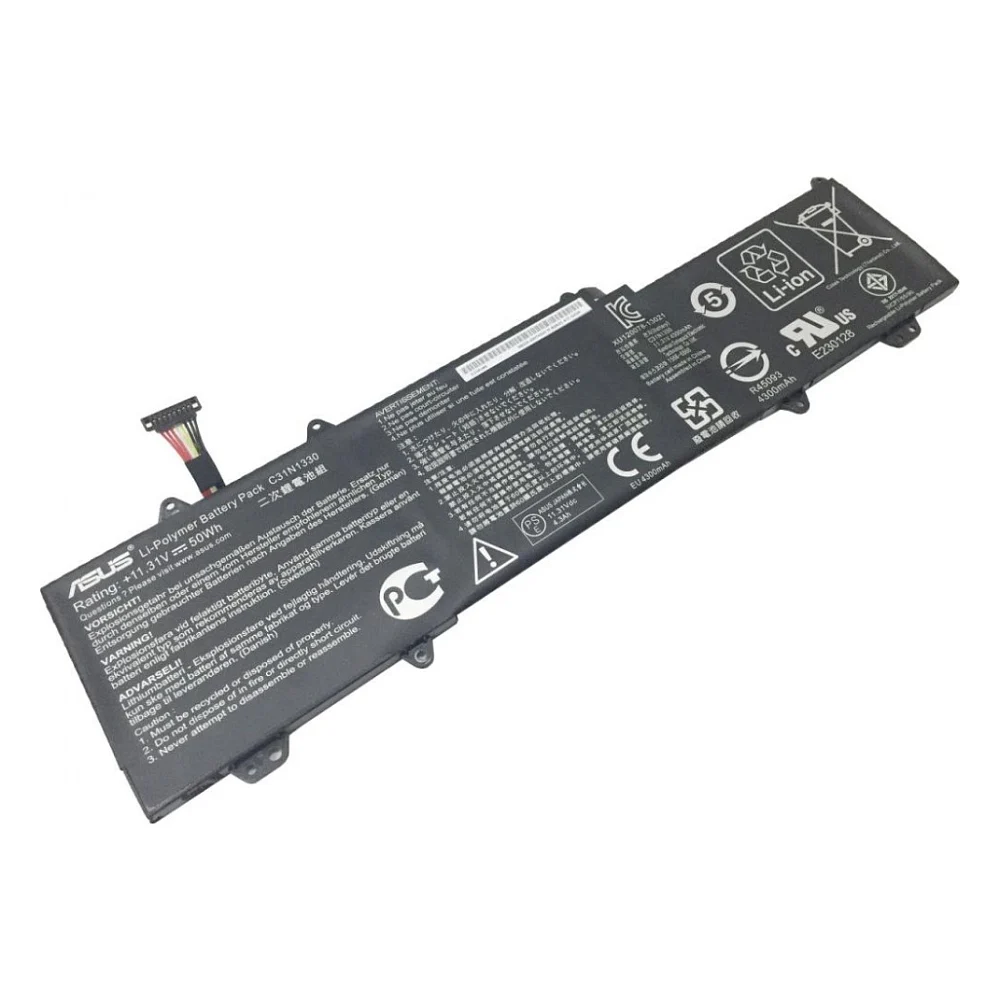 Акумулятор до ноутбука ASUS UX32LA C31N1330, 4300mAh (50Wh), 6cell, 11.31V, Li-Pol, черн (A47297)
