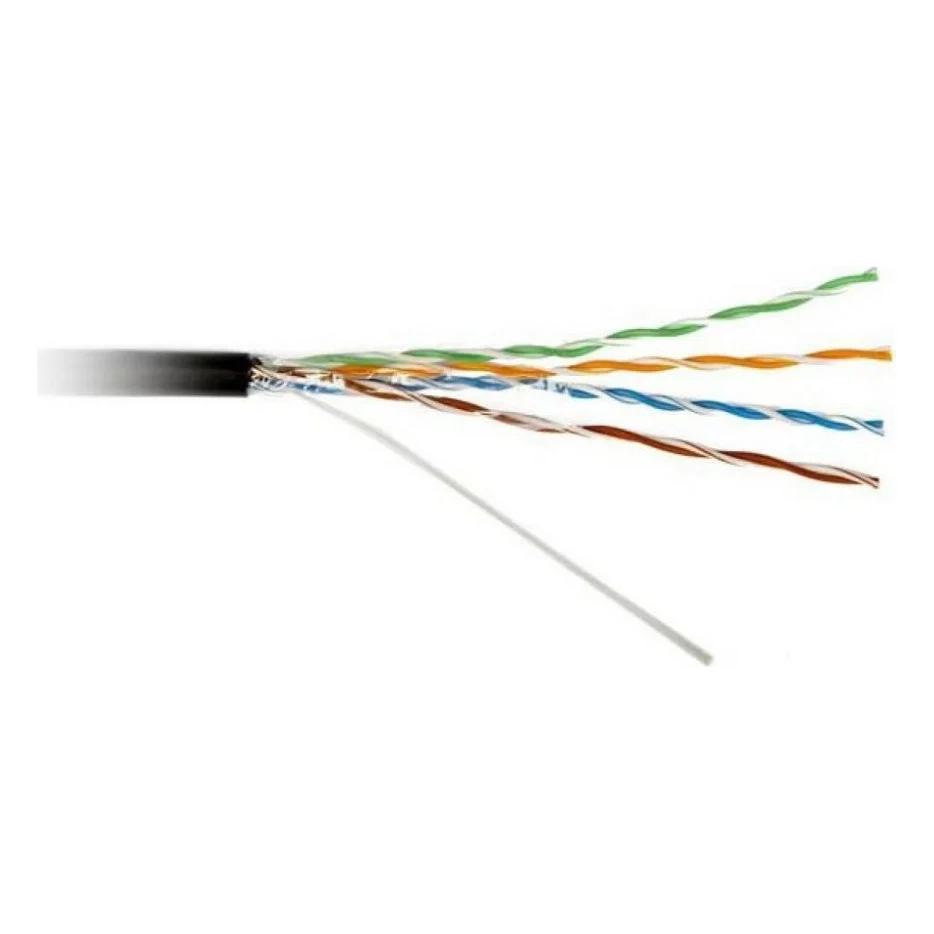 Кабель мережевий Atcom UTP 305м cat.6, CU, 0,51мм, 1Gb/s, зовнішній (10888)