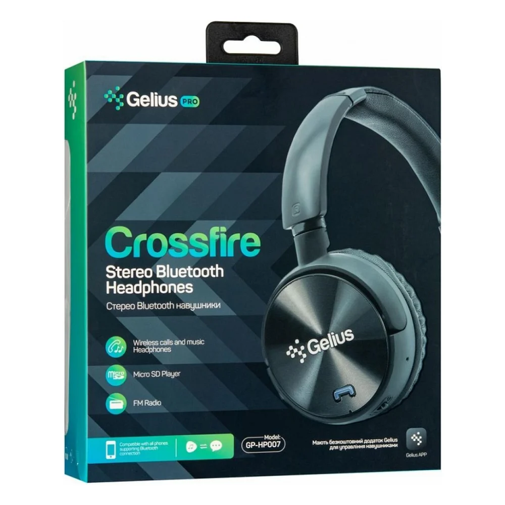 Навушники Gelius Pro Crossfire Pink (GP HP-007 Pink) — фото 8