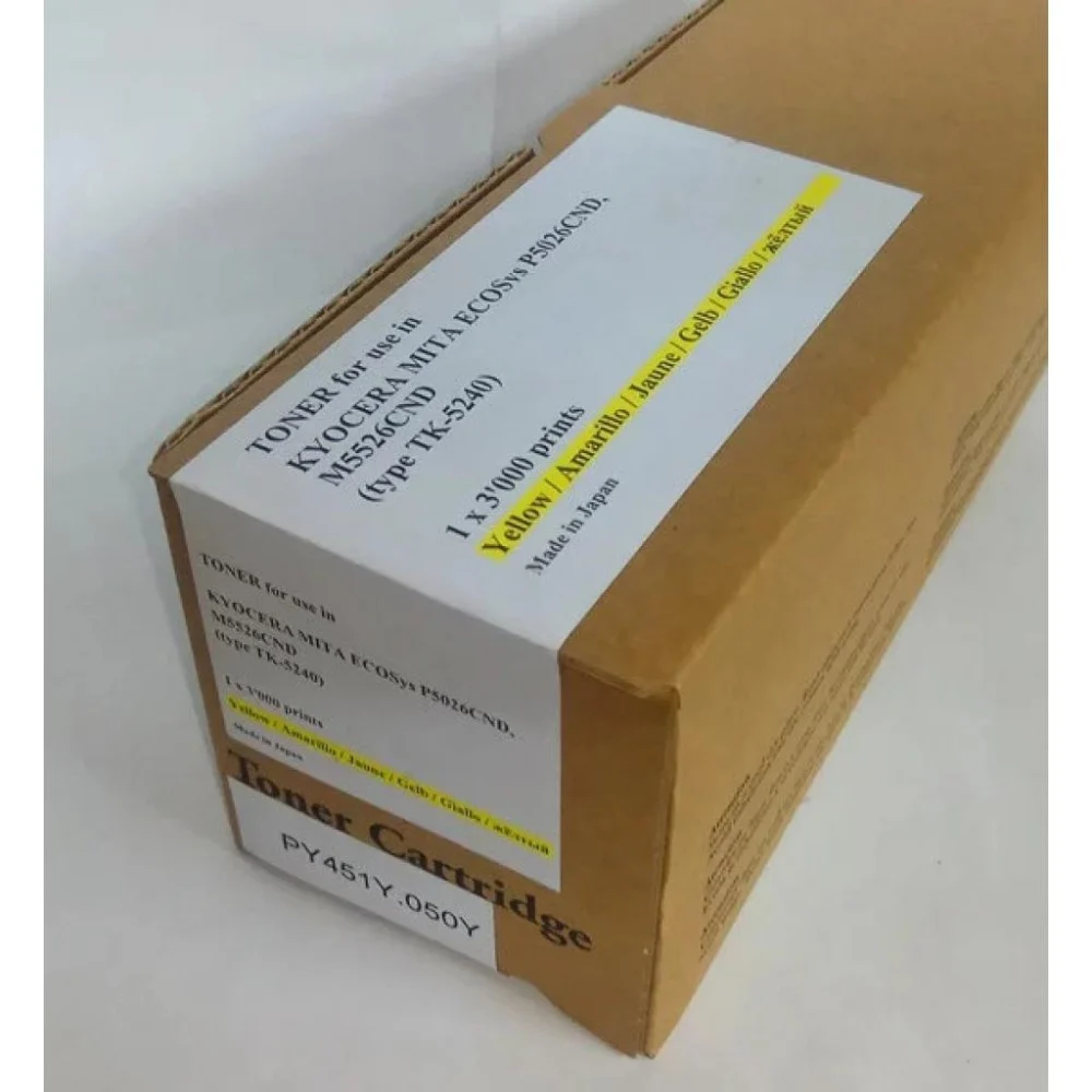 Картридж Kyocera TK-5240Y, Yellow, P5026/M5526, 3k, Tomoegawa (PY451Y.050Y)