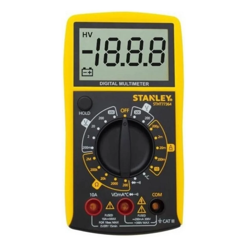 Цифровий мультиметр Stanley AC / DC 0-300V (STHT0-77364)