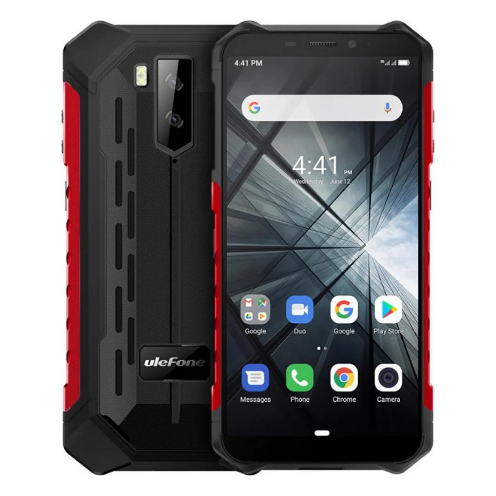 Мобільний телефон Ulefone Armor X3 2/32GB Black Red (6937748733225)