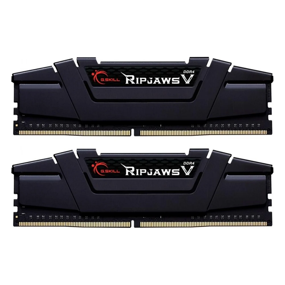 Модуль пам'яті для комп'ютера DDR4 32GB (2x16GB) 3600 MHz Ripjaws V G.Skill (F4-3600C16D-32GVKC)