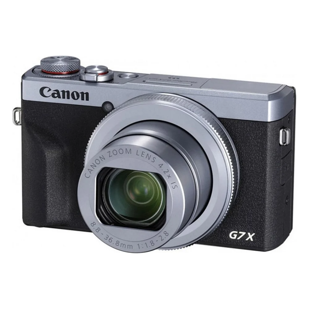 Цифровий фотоапарат Canon Powershot G7 X Mark III Silver (3638C013)