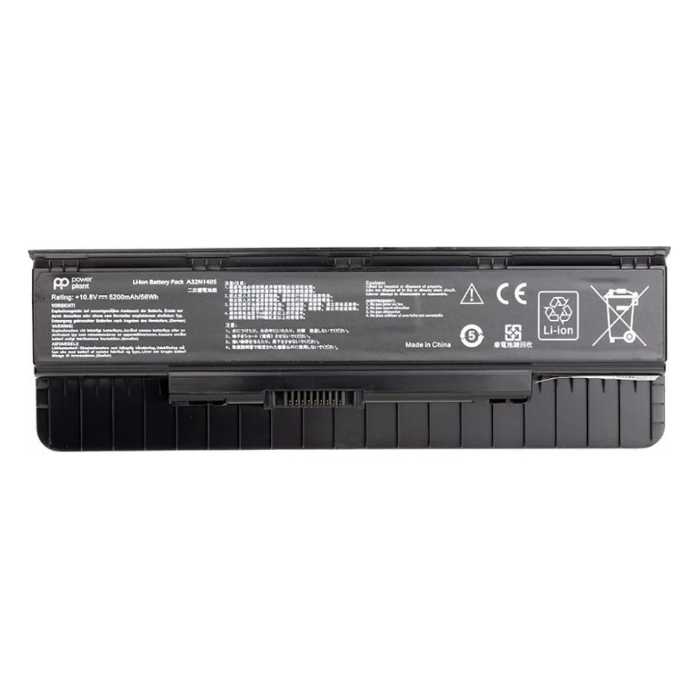 Акумулятор до ноутбука ASUS ROG G551 (A32N1405) 10.8V 5200mAh PowerPlant (NB430659)