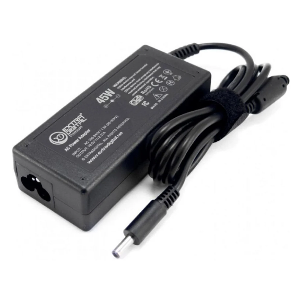 Блок живлення до ноутбуку Extradigital Dell 19.5V, 2.31A, 45W (4.5x3.0) (PSD3883) — фото 2