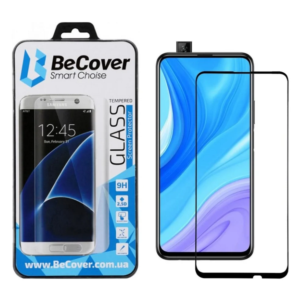 Скло захисне BeCover Huawei P Smart Pro Black (704613)