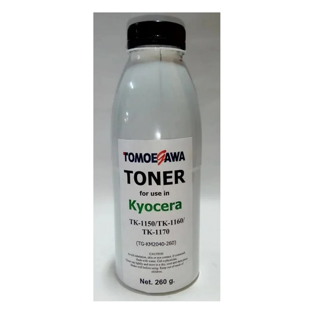 Тонер KYOCERA TK-1150/TK-1160/TK-1170, 260г Tomoegawa (TG-KM2040-260)