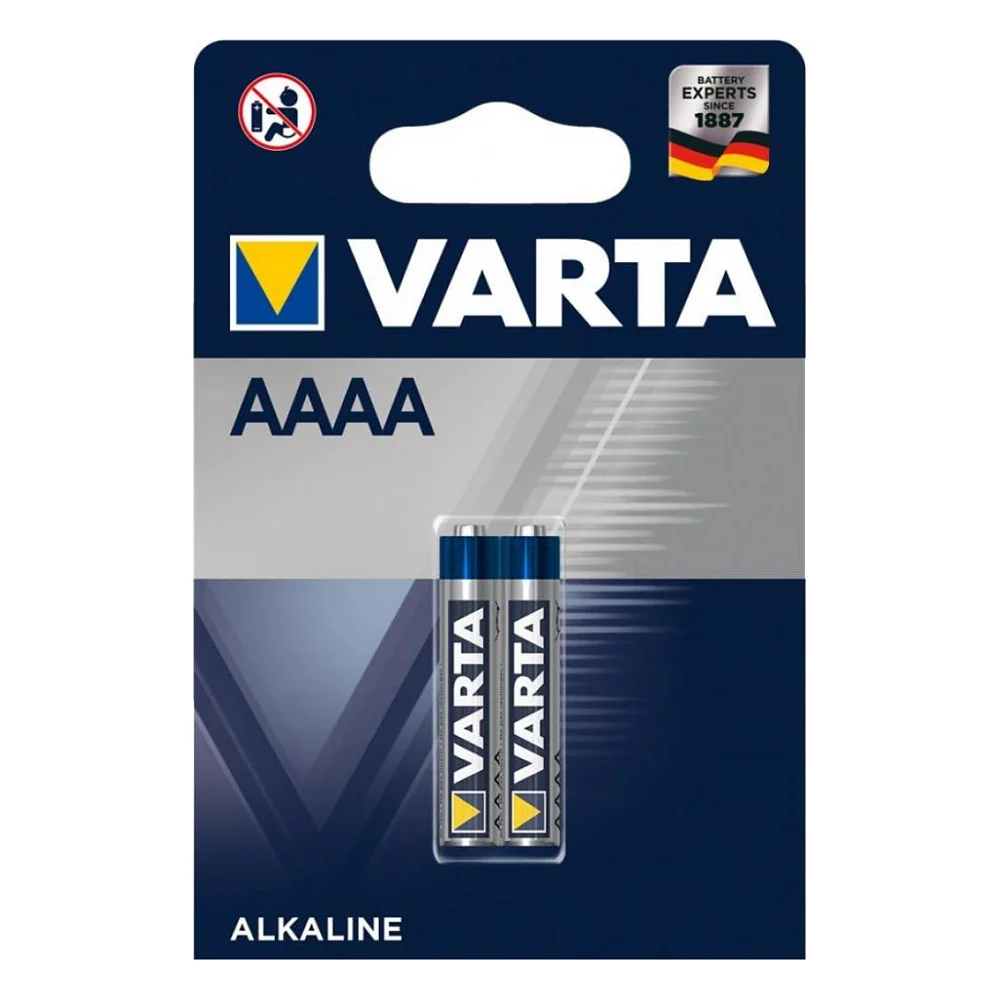 Батарейка Varta AAAA LR61 Alcaline * 2 (04061101402)