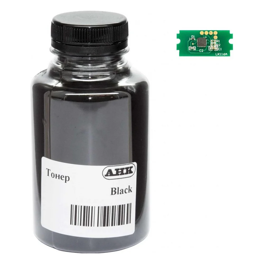 Тонер Kyocera TK-1150, 90г Black +chip AHK (3203083)